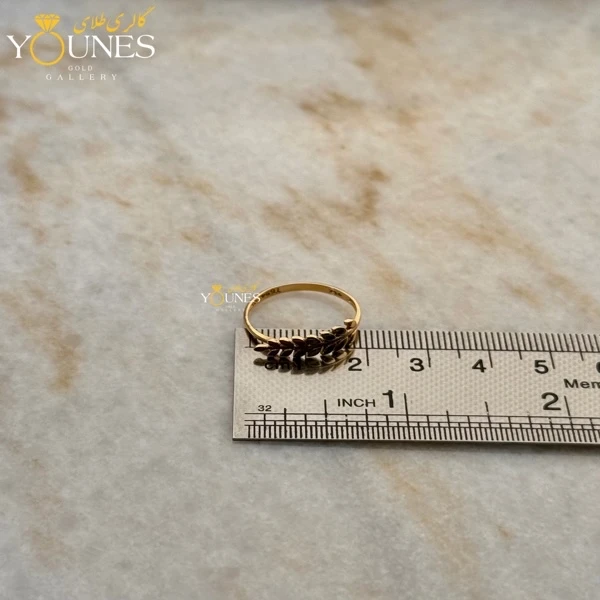 انگشتر گندم طلا